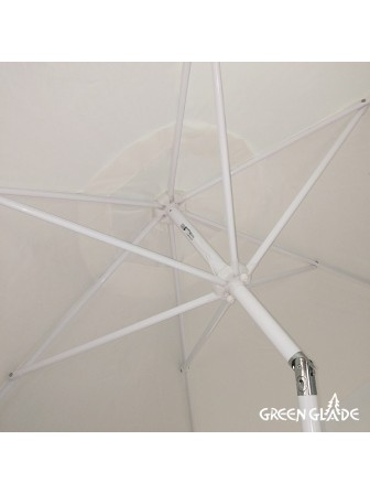Зонт от солнца пляжный Green Glade A2092 белый d 270 см