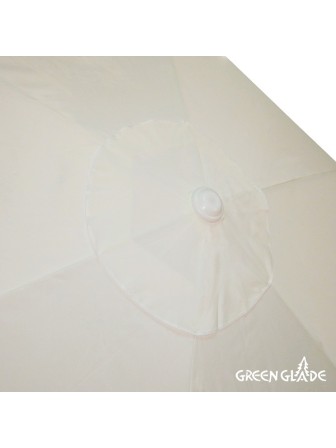 Зонт от солнца пляжный Green Glade A2092 белый d 270 см