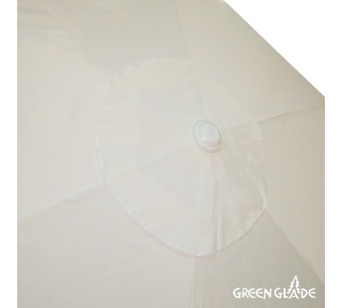 Зонт от солнца пляжный Green Glade A2092 белый d 270 см