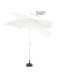 Зонт от солнца пляжный Green Glade A2092 белый d 270 см