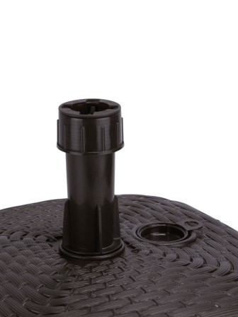 Подставка для зонта пляжного Umbrella base MPKR-440U (пластик, цвет венге)