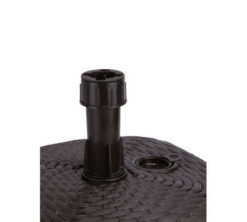 Подставка для зонта пляжного Umbrella base MPKR-440U (пластик, цвет венге)