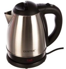 Чайник Centek CT-0036 нержавеющая сталь, 1.2 л, 2.0 кВт, диск