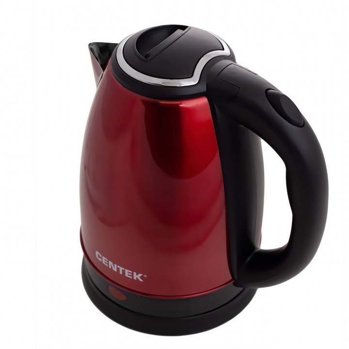Чайник Centek CT-1068 Red 2.0 л, 2.0 кВт, диск