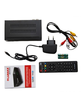 Цифровая ТВ приставка LUMAX DV3215HD, DVB-T2, Wi-Fi