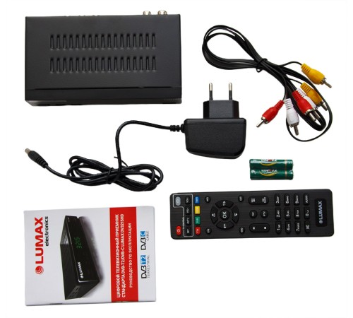 Цифровая ТВ приставка LUMAX DV3215HD, DVB-T2, Wi-Fi