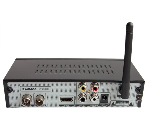 Приставка для цифрового ТВ LUMAX DV4205HD, DVB-T2