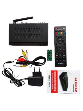 Цифровая ТВ приставка LUMAX DV4207HD, DVB-T2