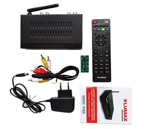 Цифровая ТВ приставка LUMAX DV4207HD, DVB-T2