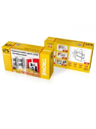 Кронштейн TRONE LPS 30-50 LЕD 17"-32" серебристый наклонный