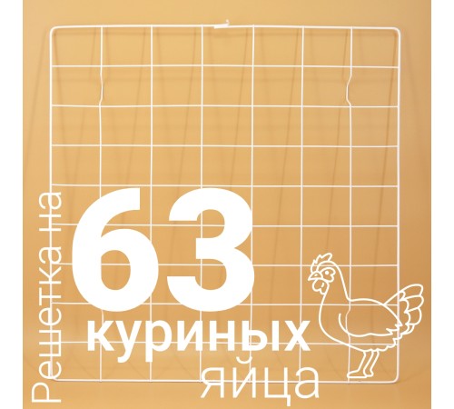 Решетка куриная №4 для Несушка 63 (63 ячейки) Решетка куриная №4 для Несушка 63 (63 ячейки)