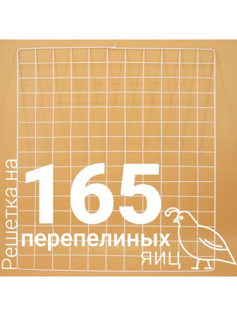 Решетка перепелиная 165 ячеек №15 для Несушка 77, 104