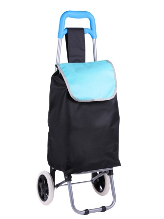 Тележка хозяйственная ручная с сумкой Рыжий кот WR3030 "Бриз"