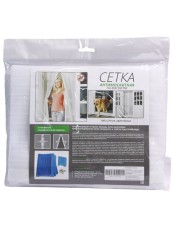 Антимоскитная сетка на магнитах 100х210 см белая