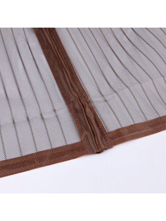 Антимоскитная сетка на магнитах 90х210 см коричневая