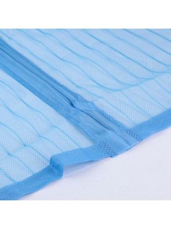 Антимоскитная сетка на магнитах 90х210 см синяя