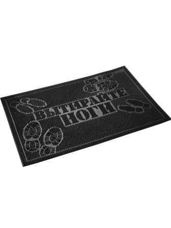 Коврик придверный резиновый VORTEX 40х60 см "Вытирайте ноги" 20013