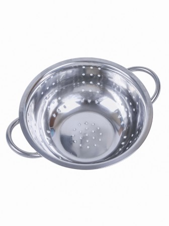 Дуршлаг металлический с ручками диаметр 22 см MALLONY Napoletano из нержавеющей стали