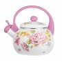 Чайник LARA LR00-20 PINK эмаль, 2.5 л, свисток, индукция