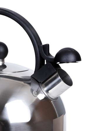 Чайник для плиты со свистком 3 л Mallony DJA-3033 нержавеющая сталь, капсульное дно