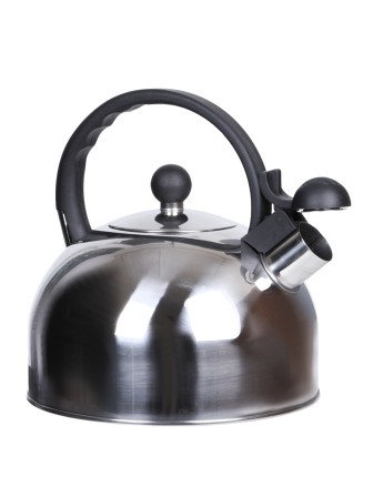 Чайник для плиты со свистком 3 л Mallony DJA-3033 нержавеющая сталь, капсульное дно