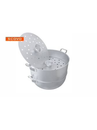 Мантоварка алюминиевая Демидовский завод МШ-018 15 л, 34 см, 4 диска