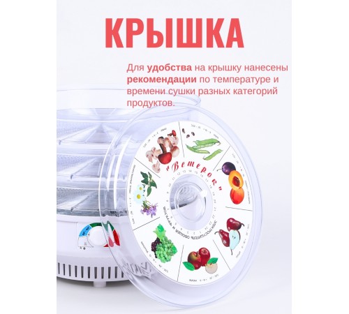 Сушилка для грибов Ветерок (электросушилка 3 прозрачных поддона, в гофр.упаковке) Сушилка для грибов Ветерок (электросушилка 3 прозрачных поддона, в гофр.упаковке)