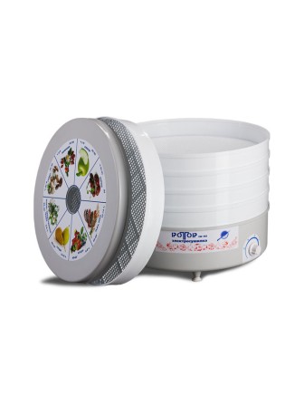 Сушилка для овощей и фруктов Ротор СШ-002 (5 белых поддонов)