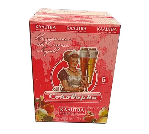 Соковарка алюминиевая Белая Калитва 18061, 6 л 