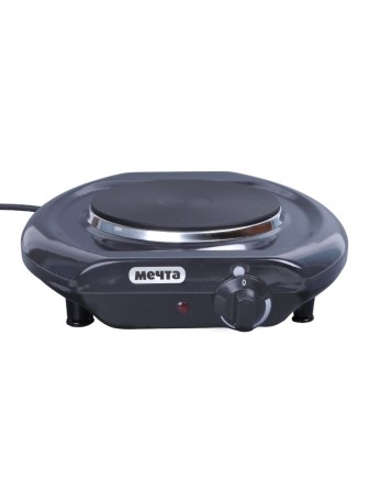 Электроплитка Мечта-112Ч чёрная 1-конфорочная (закрытый ТЭН, чугун) 1.0 кВт