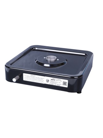 Плита газовая МЕЧТА-100М одногорелочная настольная черная