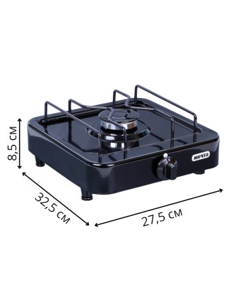 Плита газовая МЕЧТА-100М одногорелочная настольная черная