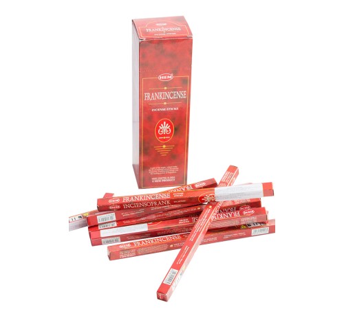 Благовония (ароматические палочки) Ладан (Frankincense), HEM, 8 шт. в упаковке