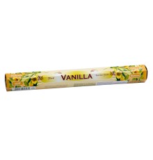 Благовония (ароматические палочки) Ваниль (Vanilla), SARATHI, 20 шт. в упаковке (шестигранник)