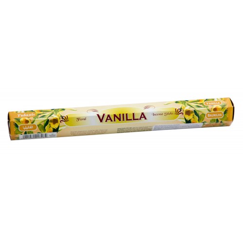 Благовония (ароматические палочки) Ваниль (Vanilla), SARATHI, 20 шт. в упаковке (шестигранник)