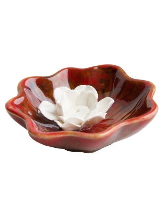 Подставка для благовоний "Кувшинка", керамика, диаметр 9 см