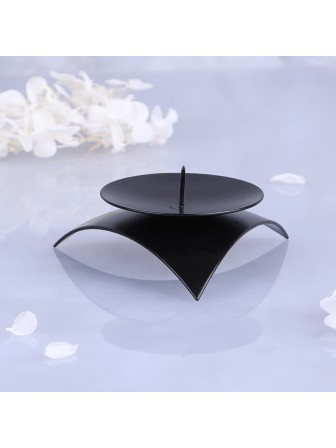 Подсвечник "Звездочка" черный