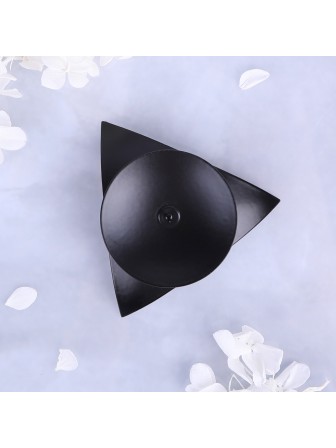 Подсвечник "Звездочка" черный