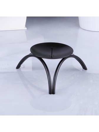 Подсвечник "Олимп" черный Омский свечной