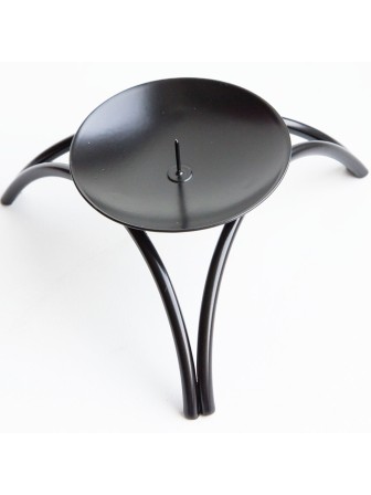 Подсвечник "Олимп" черный Омский свечной