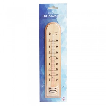 Термометр сувенирный деревянный Д-7 Стеклоприбор