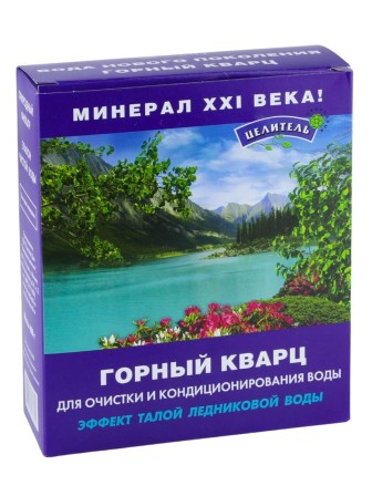 Активатор воды Горный кварц (натуральный камень) Природный Целитель 400 г
