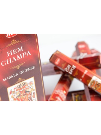 Благовония (ароматические палочки) HEM Champa (Чампа) 15 шт. в упаковке (шестигранник)