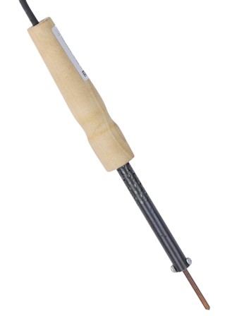 Электропаяльник со съёмным паяльным стержнем ЭПСН 25/220В (с винтом, деревянная ручка)