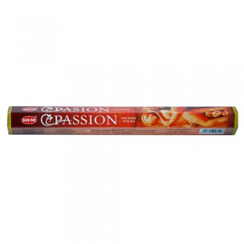 Благовония (ароматические палочки) HEM Passion (Страсть) 20 шт. в упаковке (шестигранник)