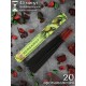 Благовония HEM Бергамот (Bergamot) аромапалочки 20 шт. в упаковке-шестигранник
