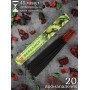 Благовония HEM Бергамот (Bergamot) аромапалочки 20 шт. в упаковке-шестигранник