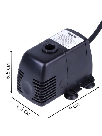 Насос для фонтана Vodotok HJ-743 напор 0,6 м (максимальный 1 м)
