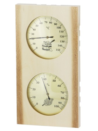 Термогигрометр для сауны Стеклоприбор ТГС-5 (термометр от 0 до +150°C, гигрометр от 0 до 100%)