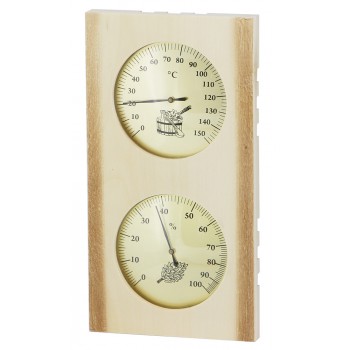 Термогигрометр для сауны Стеклоприбор ТГС-5 (термометр от 0 до +150°C, гигрометр от 0 до 100%)